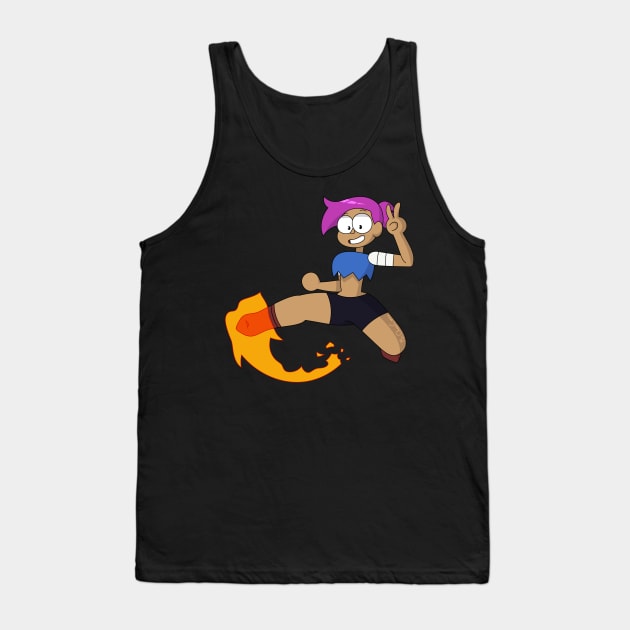 Enid (OK K.O.) Tank Top by mrchasecomix